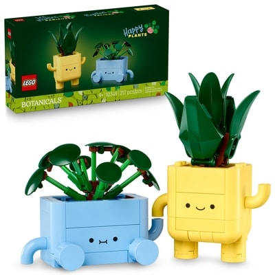 LEGO Botanicals Happy Plants Toy for Kids 9+ 10349 1 ea, $25.00/1ea