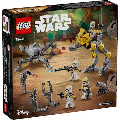 Star Wars Ensemble de Combat de Soldats Clones du 327e Corps d’Armée Stellaire, Ensemble Cadeau 75431