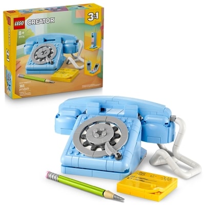 LEGO Creator 3 in 1 Retro Telephone Kids Toy 31174 1 ea, $40.00/1ea