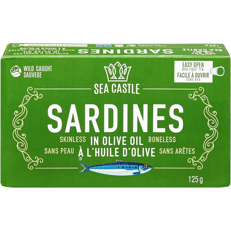 Sardines in Olive Oil, Skinless Boneless