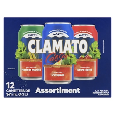Caesar boisson de malt alcoolisée assortiment (Pièce d’identité requise au moment du ramassage)