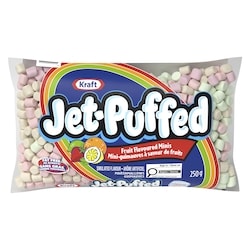 Jet-Puffed Marshmallows Fruit Flavoured Minis 250 g, $1.20/100g