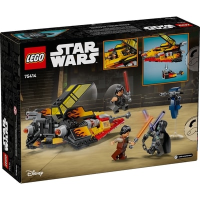 Star Wars Le Snowspeeder en Flammes, Jouet de Construction 75414