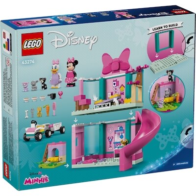 Disney L’hôtel pour Animaux de Minnie, Ensemble de Jouet à Construire La Maison de Mickey 43274