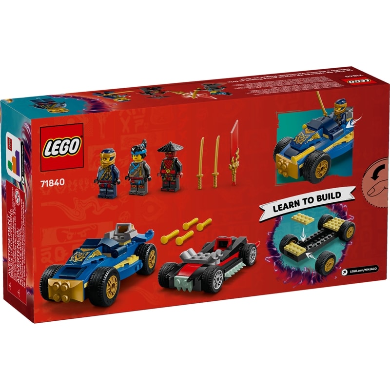 NINJAGO Rogue vs. Drix Race Car Duel 71840