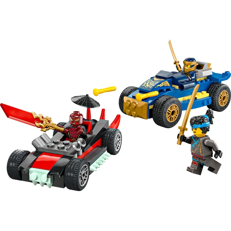NINJAGO Rogue vs. Drix Race Car Duel 71840