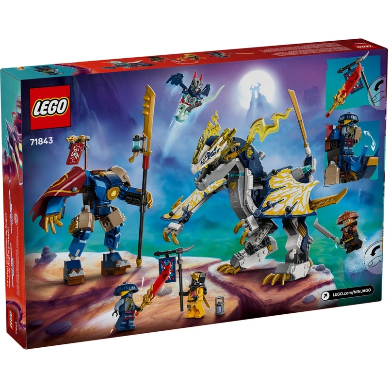 NINJAGO Rogue’s Mech Dragon Rider Kids Toy 71843