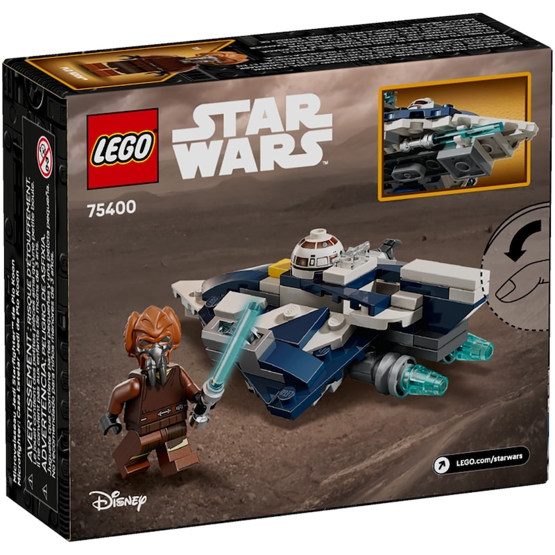 Star Wars Plo Koon’s Jedi Starfighter Microfighter 75400