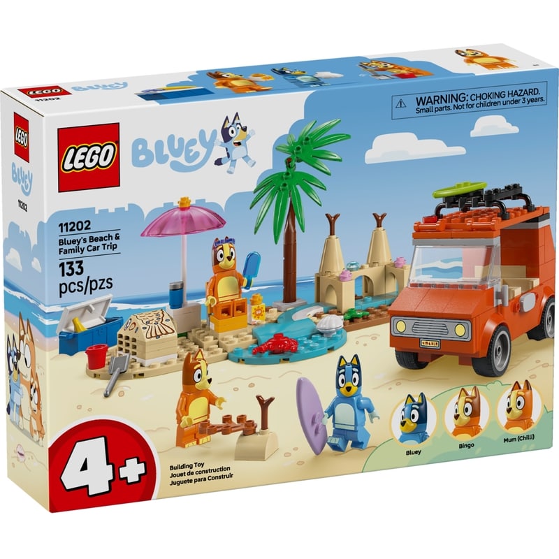 Bluey: Bluey’s Beach & Family Car Trip 11202