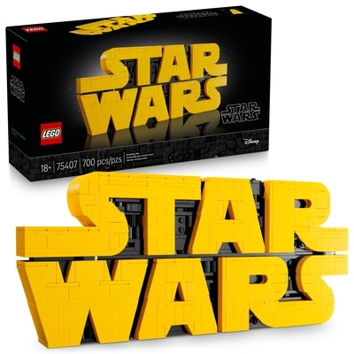 LEGO Star Wars Brick-Built Star Wars Logo 75407 1 ea, $80.00/1ea