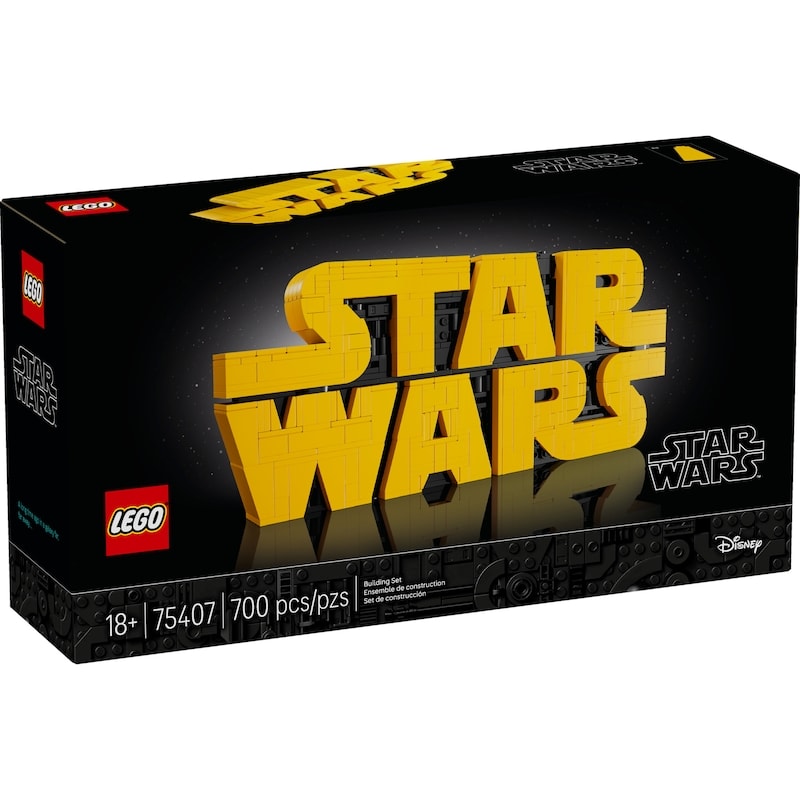 Star Wars Brick-Built Star Wars Logo 75407