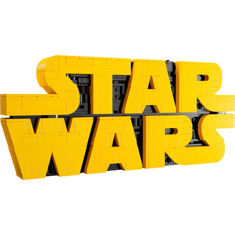 Star Wars Brick-Built Star Wars Logo 75407