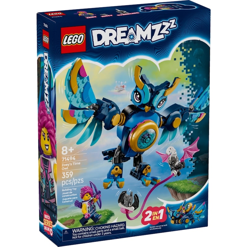 DREAMZzz Zoey’s Time Owl Building Toy 71494