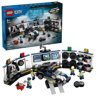 LEGO City Custom Police Car Garage Building Toy 60457 1 ea, $65.00/1ea