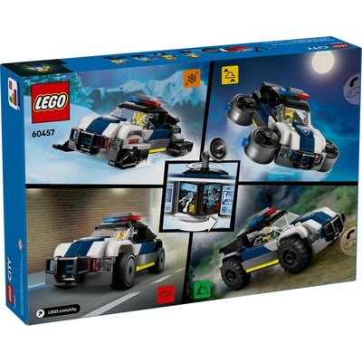 City Custom Police Car Garage Building Toy 60457