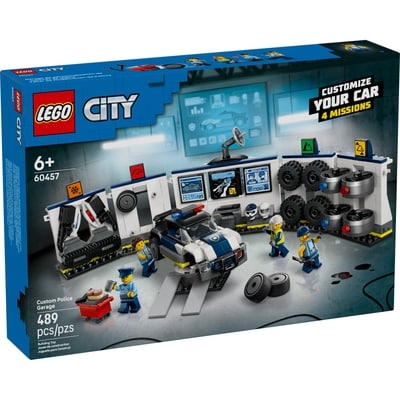 LEGO City Le Garage de Personnalisation de Voitures de Police, Ensemble pour Héros de la Vie Réelle 60457 1 ea, 65,00 $/1ch