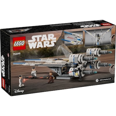 Star Wars : Andor Le Chasseur U-Wing Rebelle, Modèle de Véhicule à Construire 75399