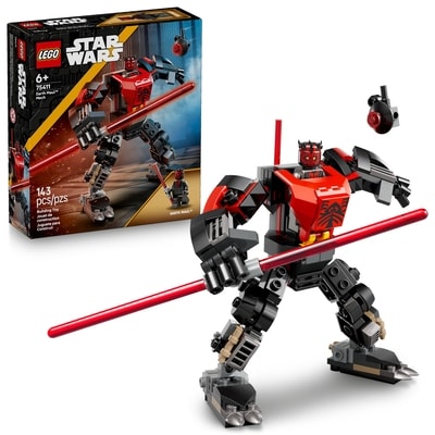LEGO Star Wars Darth Maul Mech Kids Toy, 6+ 75411 1 ea, $18.00/1ea