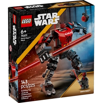 LEGO Star Wars Darth Maul Mech Kids Toy, 6+ 75411 1 ea, $18.00/1ea