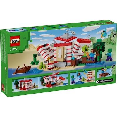 Minecraft The TNT Jungle House Building Set 21275