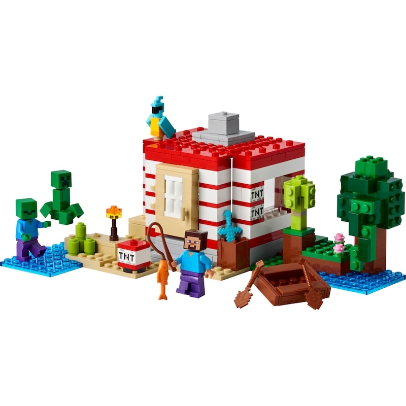 Minecraft The TNT Jungle House Building Set 21275