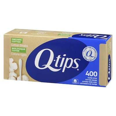 Cotons-tiges avec bâtonnets en papier biologique