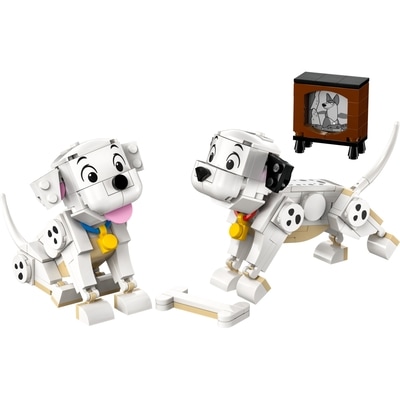 Disney Lucky et Penny, les Chiots des 101 Dalmatiens, Jouet de Construction 43271