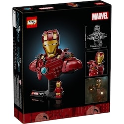 LEGO Marvel Iron Man MK4 Bust Building Kit for Adults 76327 - 1 ea