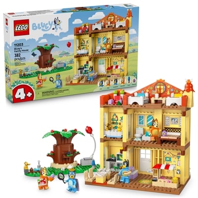 LEGO Bluey: Bluey’s Family House Playset 11203 1 ea, $90.00/1ea