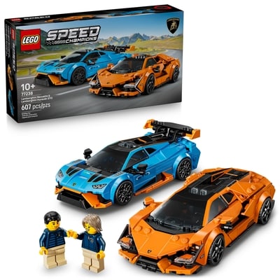 LEGO Speed Champions Lamborghini Revuelto & Huracán STO 77238 1 ea, $65.00/1ea