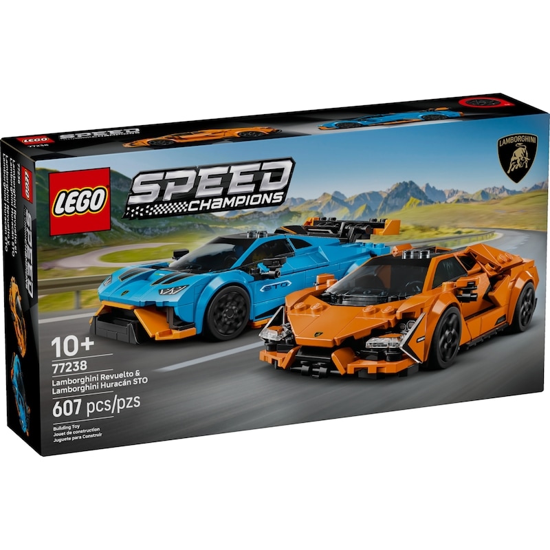Speed Champions Lamborghini Revuelto & Huracán STO 77238