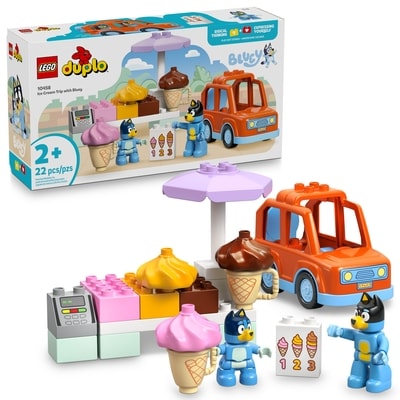 LEGO DUPLO Bluey Ice Cream Trip with Bluey 10458 1 ea, $40.00/1ea