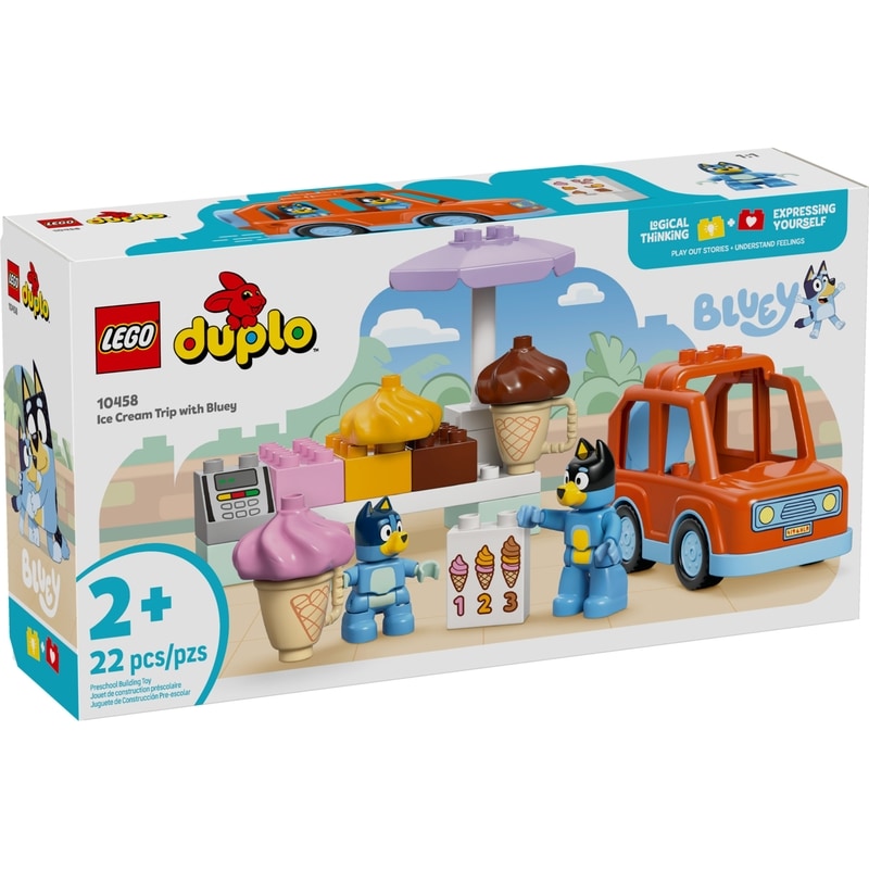 DUPLO Bluey Ice Cream Trip with Bluey 10458