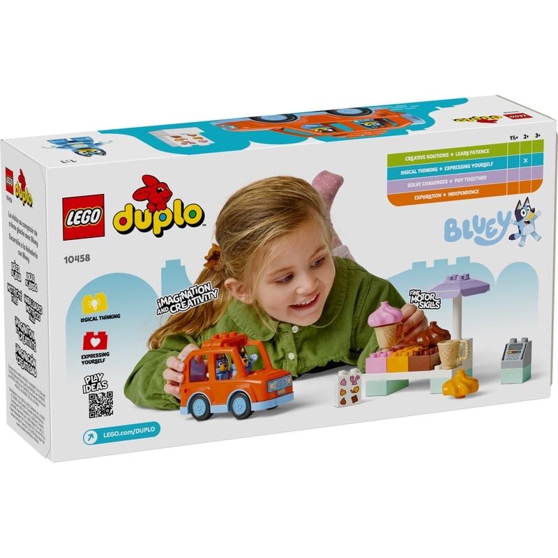DUPLO Bluey Ice Cream Trip with Bluey 10458