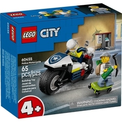 LEGO City Police Motorcycle Chase Building Toy 60455 1 ea, $13.00/1ea