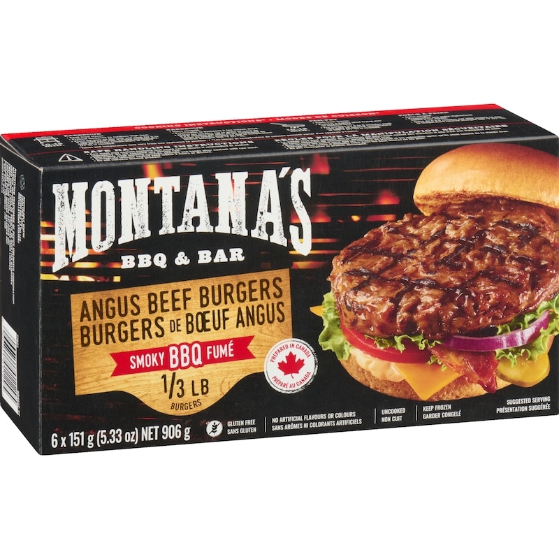 Angus Beef Burgers Smoky Bbq