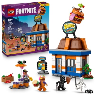 LEGO Fortnite Durrr Burger Restaurant Kids Toy 77076 1 ea, $70.00/1ea