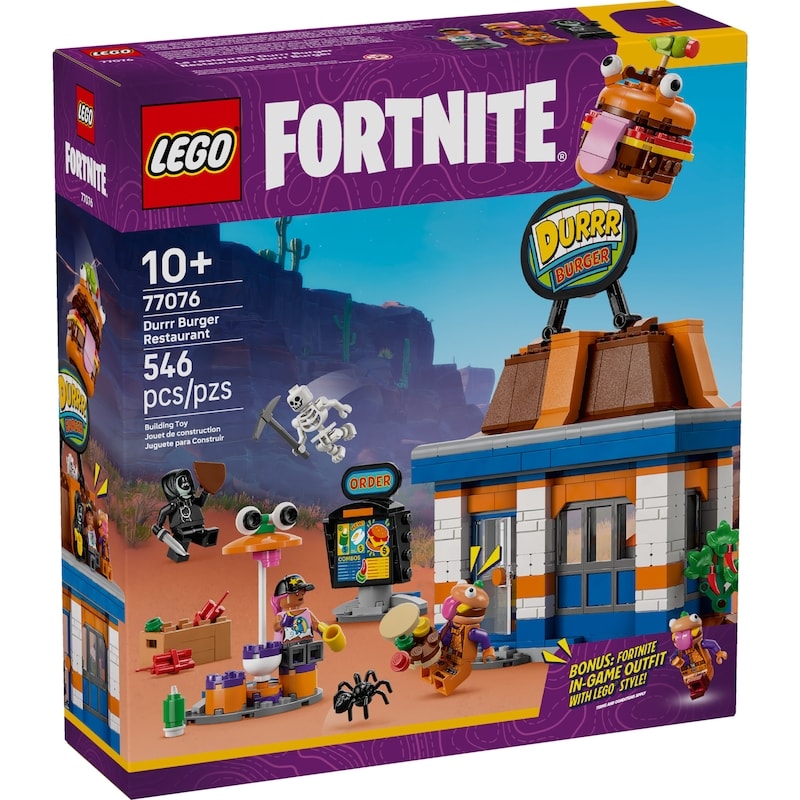 Fortnite Durrr Burger Restaurant Kids Toy 77076