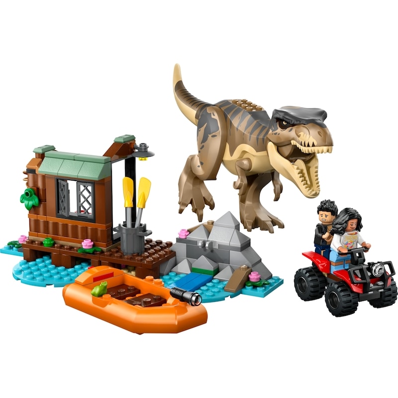 Jurassic World T. rex River Escape 76975