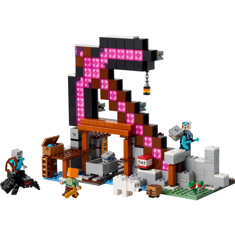 Minecraft The Pickaxe Mine Kids Toy 21277