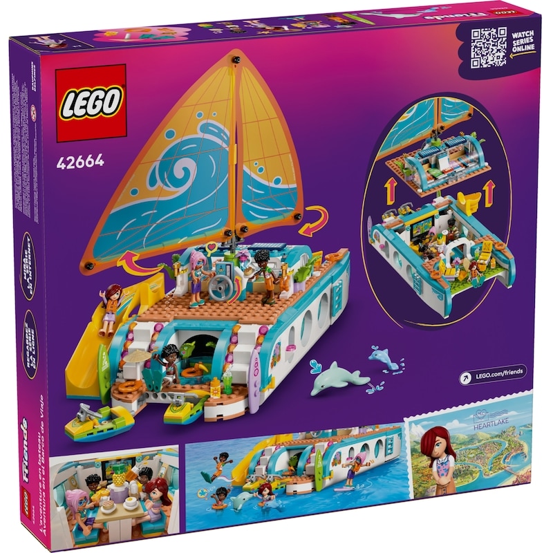 Friends Travel Boat Adventure Building Toy 42664