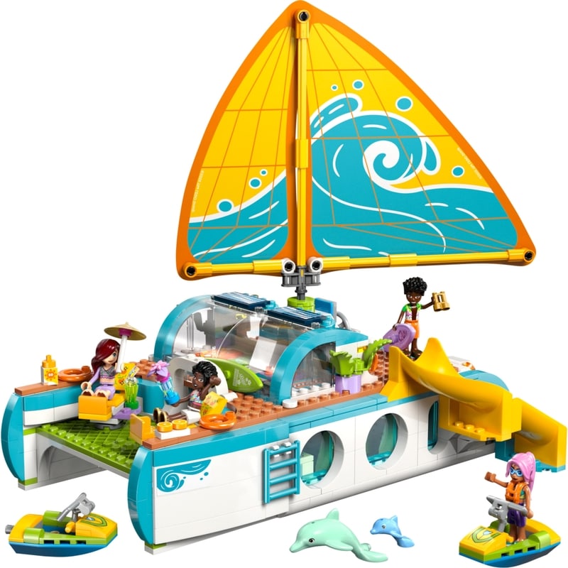 Friends Travel Boat Adventure Building Toy 42664