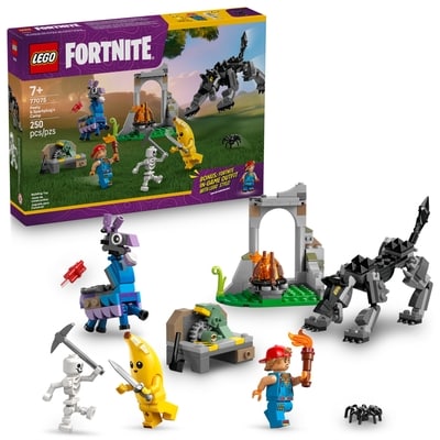 LEGO Fortnite Peely & Sparkplug’s Camp Toy 77075 1 ea, $25.00/1ea