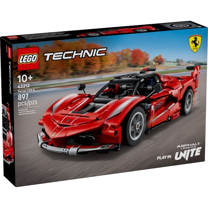 Technic Ferrari FXX K Kids Toy Car 42212