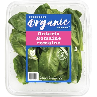 null Greenbelt Organic Ontario Romaine 142 g, $4.22/100g