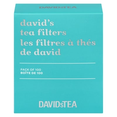 DAVIDsTEA Les filtres à thés de david 100 ea, 0,11 $/1ch