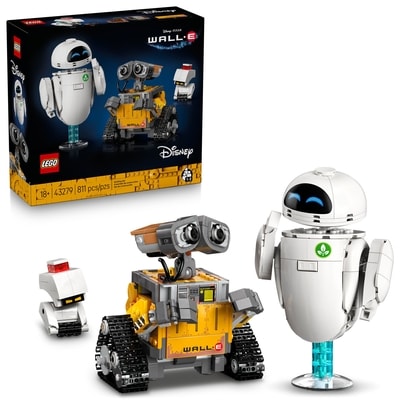 LEGO Disney and Pixar WALL-E and EVE 43279 1 ea, $90.00/1ea