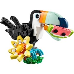 かめこ LEGO Creator 3 in 1 Wild Animals: Tropical Toucan 31173 - 1 ea