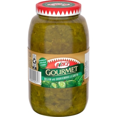Bick’s Relish aux cornichons à l'aneth 375 ml, 1,14 $/100ml
