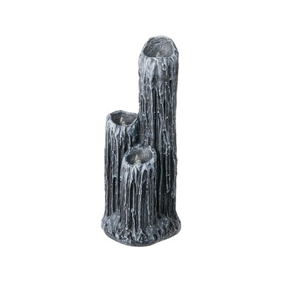 null Décoration à trois chandelles à DEL   1 ea, 15,00 $/1ch